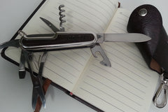 Leather Journal muti-function knife set