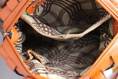 Maggie Satchel - Red-Orange