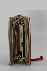 Candice Wristlet Purse- Brown