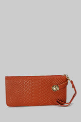 Candice Wristlet Purse- Brown