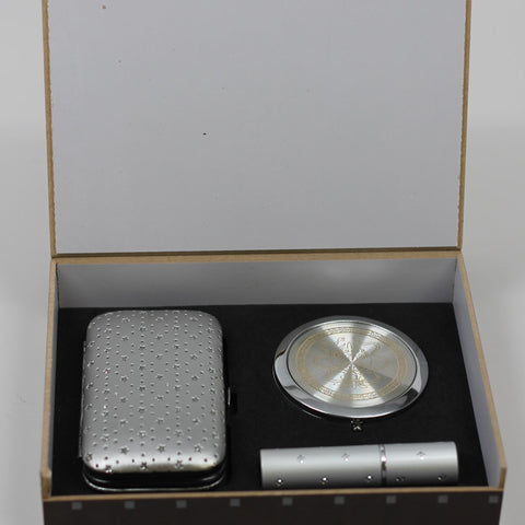 Manicure and perfume set - Silver