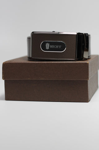 Perry Embossed Leather Belt